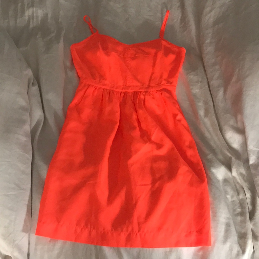 🌟Jcrew Neon Mini Dress🌟